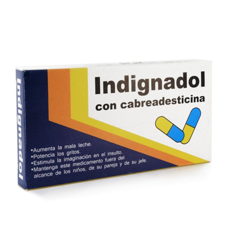 DIABLO GOLOSO - SCATOLA DI MEDICINALI INDIGNADOL