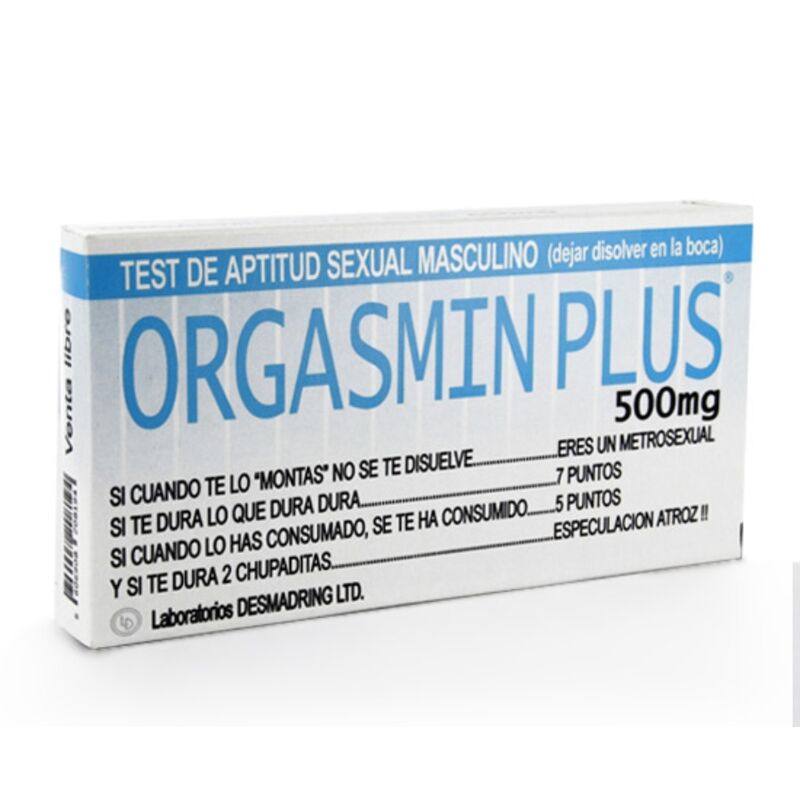 DIABLO GOLOSO - SCATOLA DI CARAMELLE ORGASMIN PLUS MASCHIO