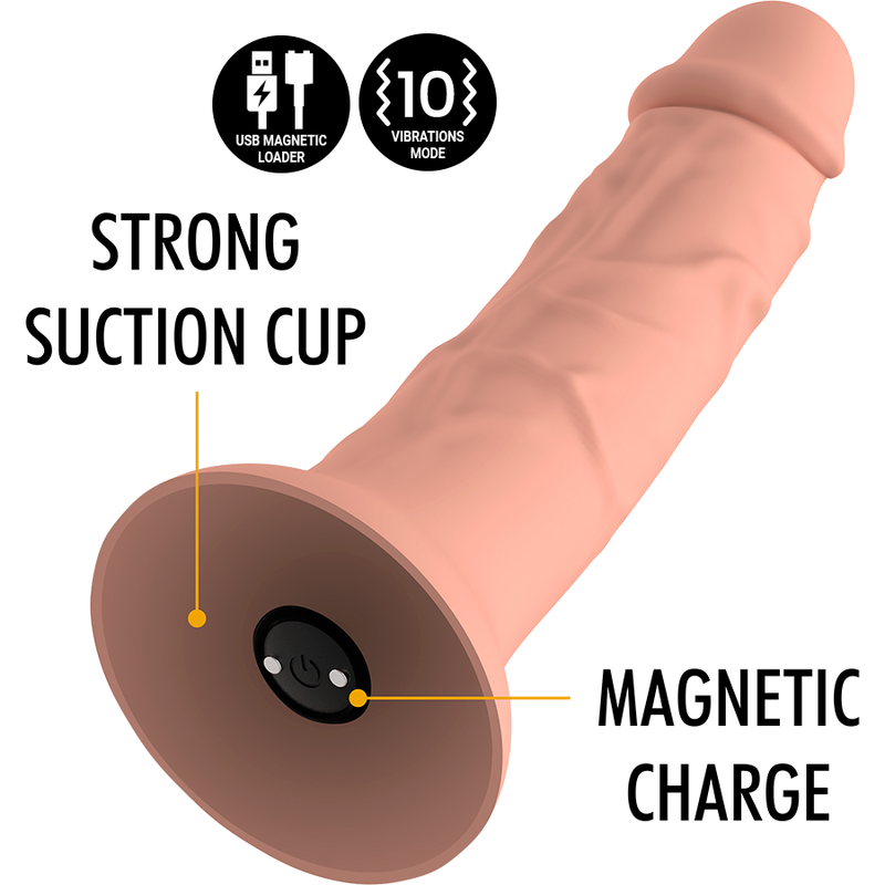 MYTHOLOGY – ASHER ORIGINAL DILDO S – VIBRATOR KOMPATIBEL MIT DER WATCHME WIRELESS-TECHNOLOGIE