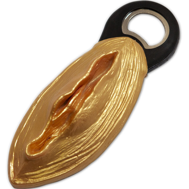DIABLO PICANTE – SCHWARZ-GOLDENER ÖFFNER IN VAGINAFORM