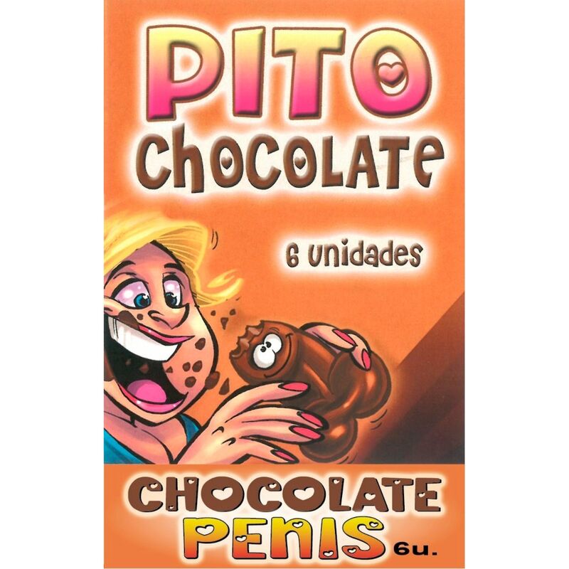 DIABLO PICANTE – SCHACHTEL MIT 6 SCHOKOLADEN IN PENISFORM