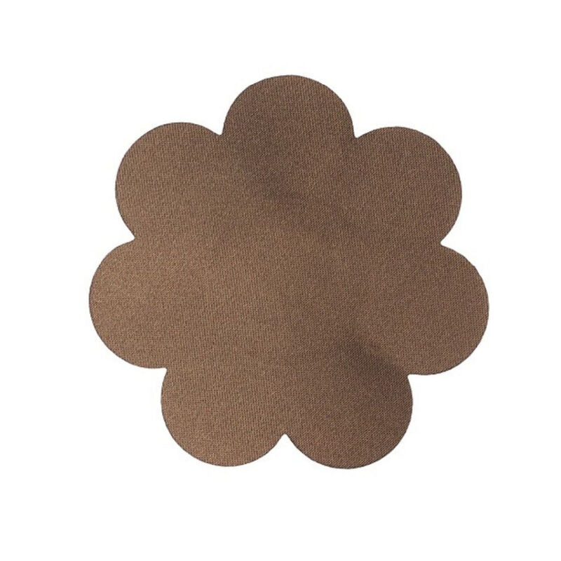 BYE-BRA - BODY TAPE 5 MX 6,5 CM + 3 PAIA DI COPRICAPEZZOLI MARRONE