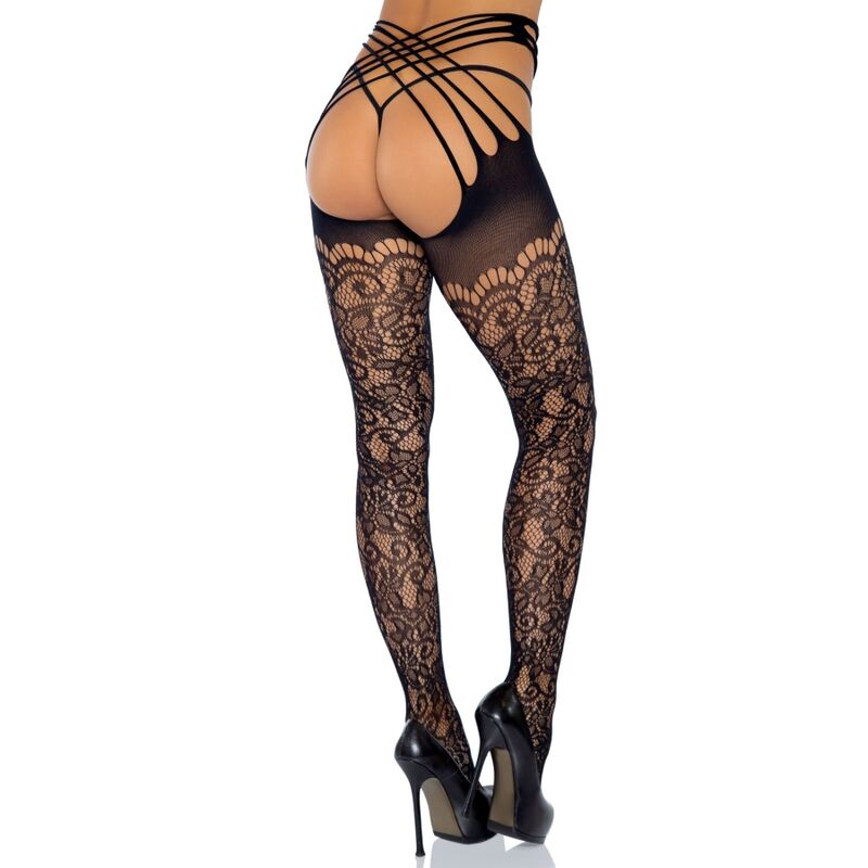 LEG AVENUE – WICKELSTRUMPFHOSE OHNE SCHNITT, EINHEITSGRÖSSE