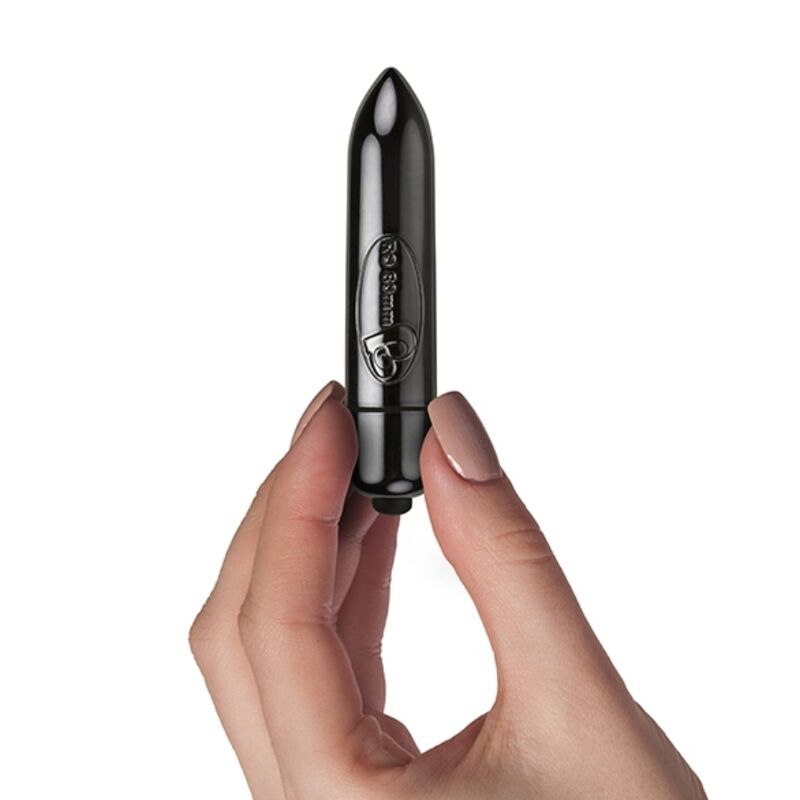 ROCKS-OFF - VIBRIERENDES BULLET RO-80MM MIDNIGHT METAL