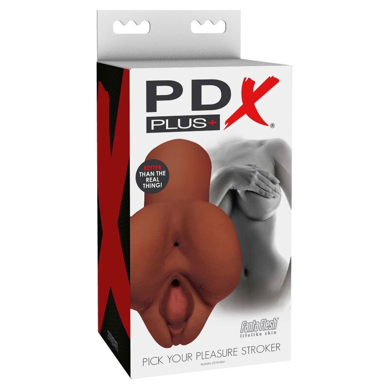 PDX PLUS – WÄHLEN SIE IHREN DOPPELTEN BRAUNEN MASTURBATOR FÜR IHR VERGNÜGEN