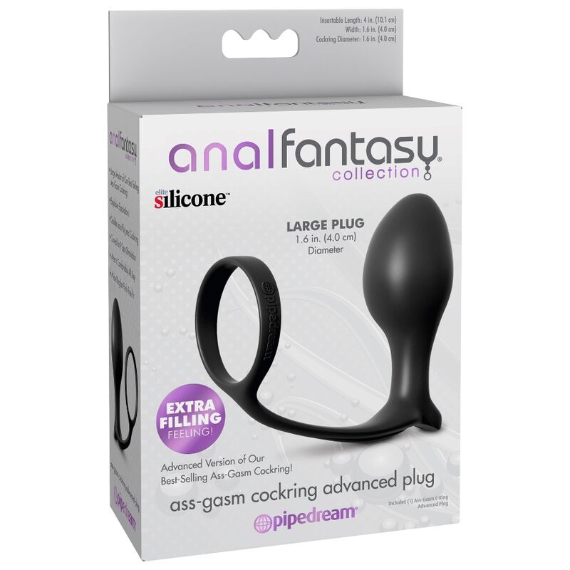 ANAL FANTASY - COLLEZIONE ASS-GASM ADVANCED ANELLO CON TAPPO ANALE