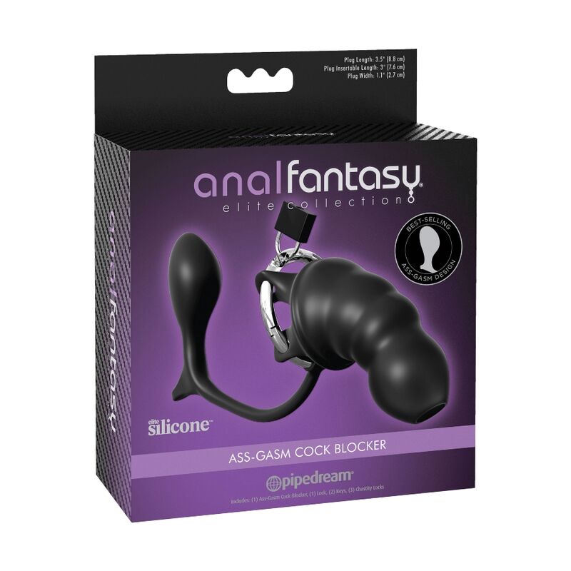 COLLEZIONE ANAL FANTASY ELITE - BLOCCA CAZZO ASS-GASM