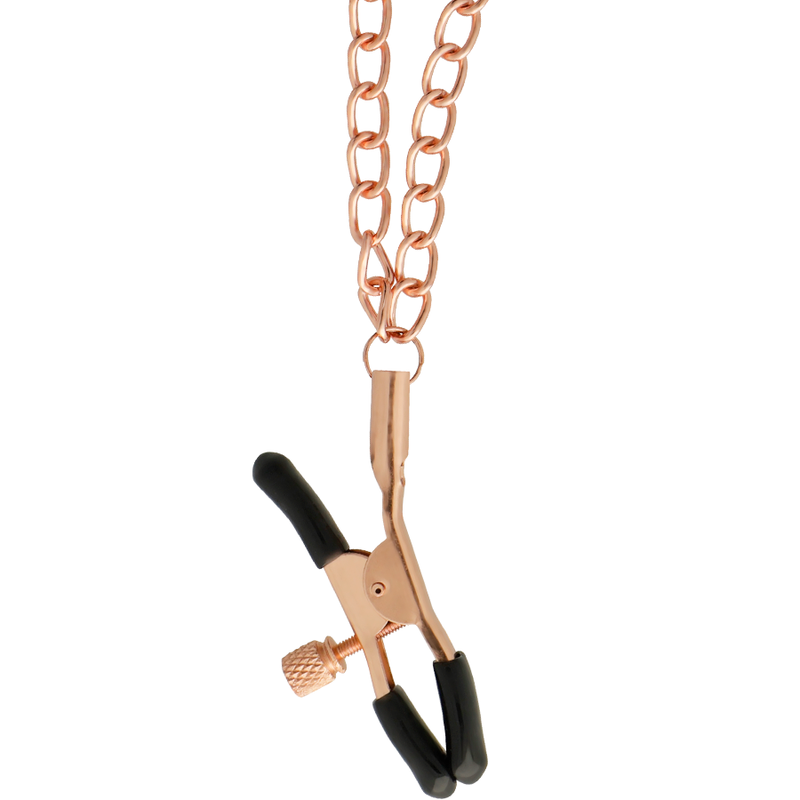 BEGME - BLACK EDITION HALSBAND MIT NIPPELKLEMMEN MIT NEOPRENFUTTER