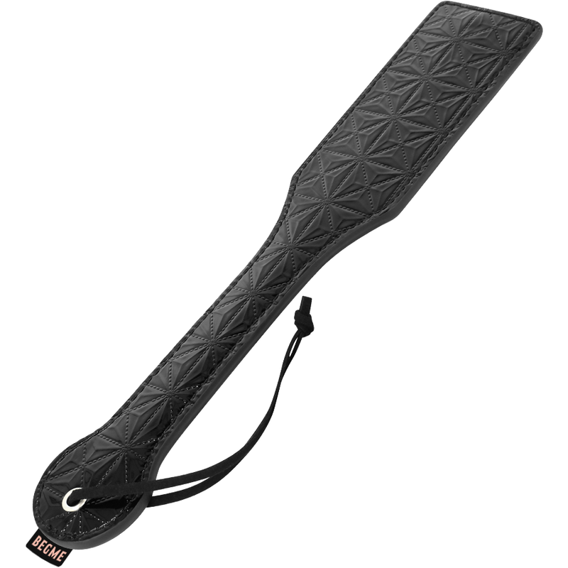 BEGME – BLACK EDITION PADDEL AUS VEGANEM LEDER
