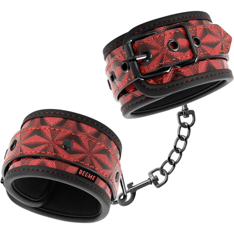 BEGME - RED EDITION POLSINI PREMIUM PER CAVIGLIA CON FODERA IN NEOPRENE