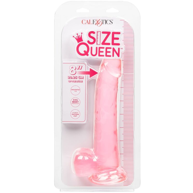 CALEXOTICS - GRÖSSE QUEEN DILDO ROSA 20,3 CM