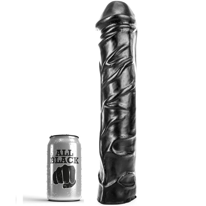 TUTTO NERO - DILDO GIGANTE MORBIDO PER FISTING 32 CM