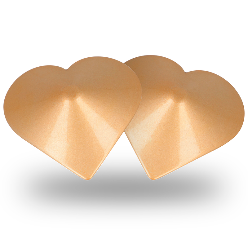 COQUETTE CHIC DESIRE - BRUSTWARZENABDECKUNGEN GOLDENE HERZEN