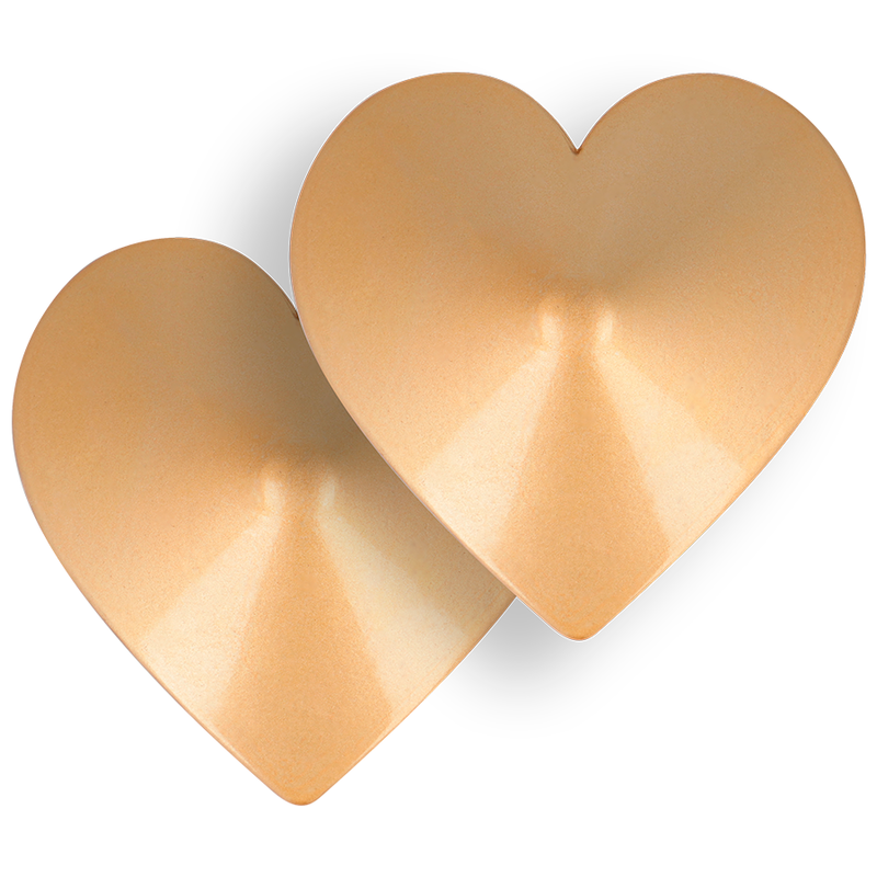 COQUETTE CHIC DESIRE - BRUSTWARZENABDECKUNGEN GOLDENE HERZEN