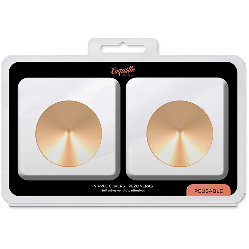 COQUETTE CHIC DESIRE - BRUSTWARZENABDECKUNGEN GOLDENE KREISE