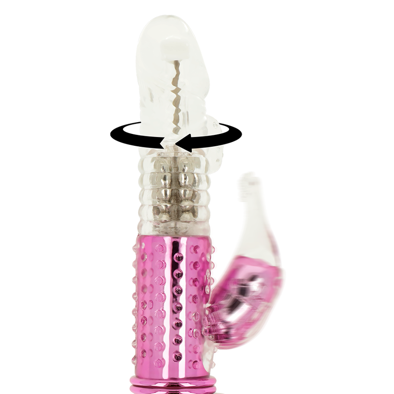 OHMAMA - VIBRATOR MIT ROTATIONSFUNKTION UND KLITORISSTIMULATOR