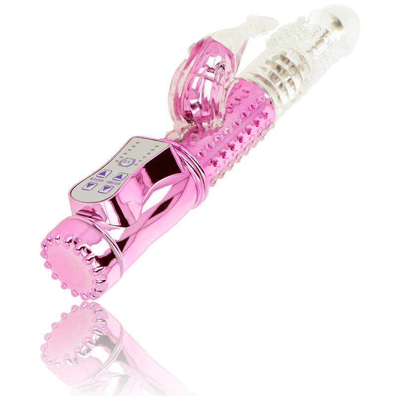 OHMAMA - VIBRATOR MIT ROTATIONSFUNKTION UND KLITORISSTIMULATOR