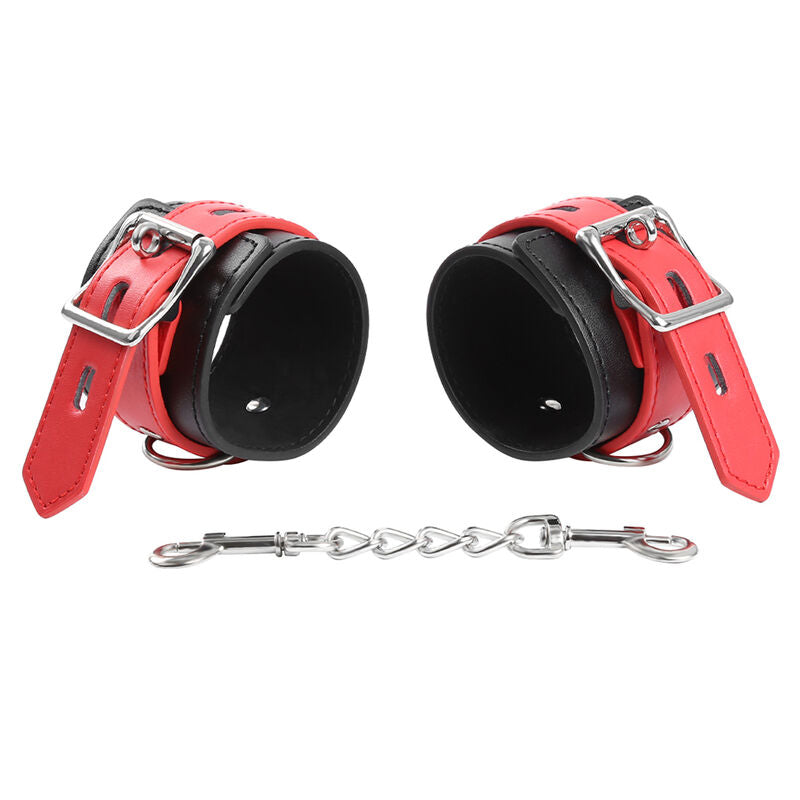 OHMAMA FETISH - CINTURE DI SICUREZZA PER I POLSI CON FIBBIA DI SICUREZZA