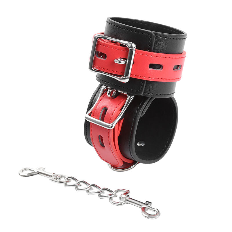 OHMAMA FETISH - CINTURE DI SICUREZZA PER I POLSI CON FIBBIA DI SICUREZZA