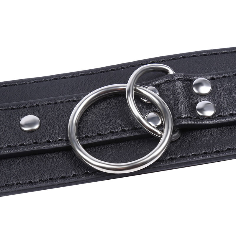 OHMAMA FETISH - CINTURE DI SICUREZZA PER I POLSI CON ANELLO DI CHIUSURA