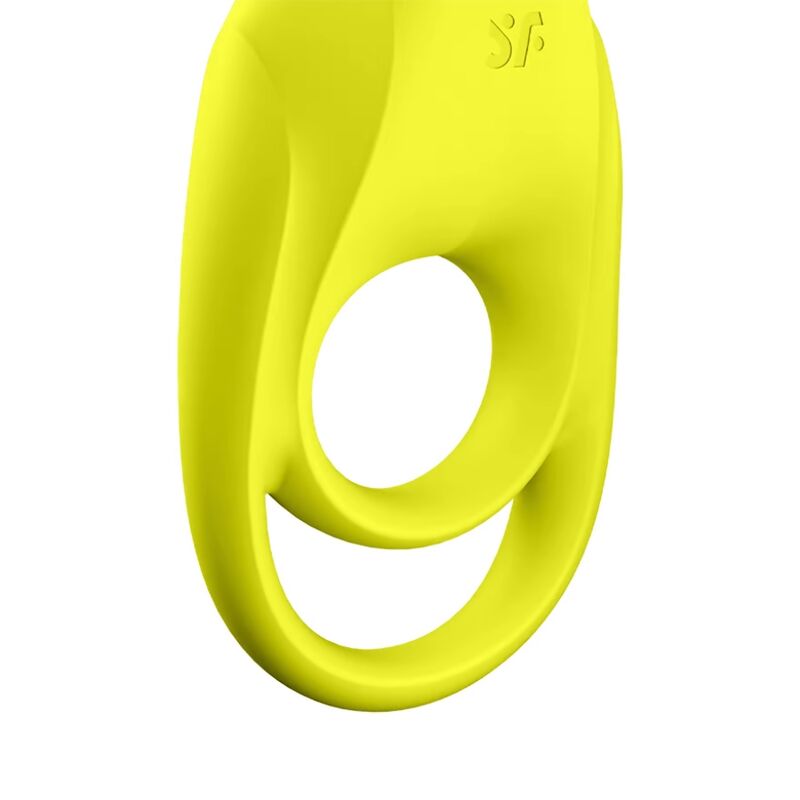 SATISFYER - SPEKTAKULÄRER DUO-RINGVIBRATOR GELB