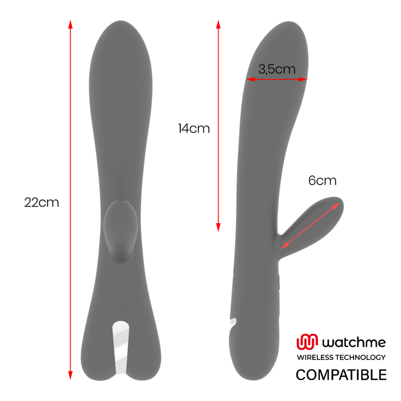 BRILLY GLAM - ERIK VIBRATOR WATCHME WIRELESS TECHNOLOGIE KOMPATIBEL