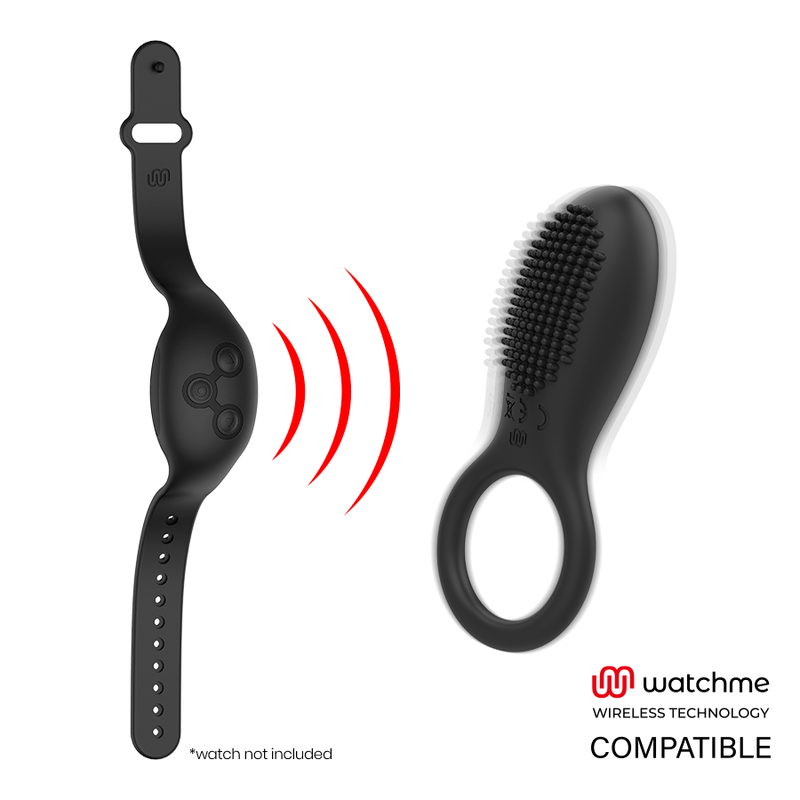 MR BOSS – TINO STIMULATORRING KOMPATIBEL MIT DER WATCHME WIRELESS-TECHNOLOGIE