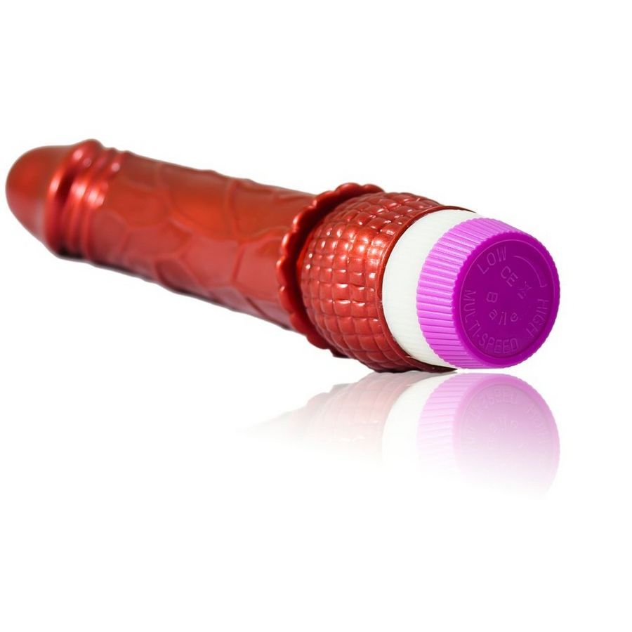 BAILE - VIBRATORE ROSSO REALISTICO 23 CM