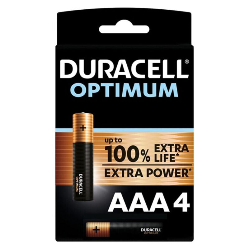 DURACELL - OPTIMUM 200 ALKALINE-BATTERIE AAA LR03 4 EINHEIT