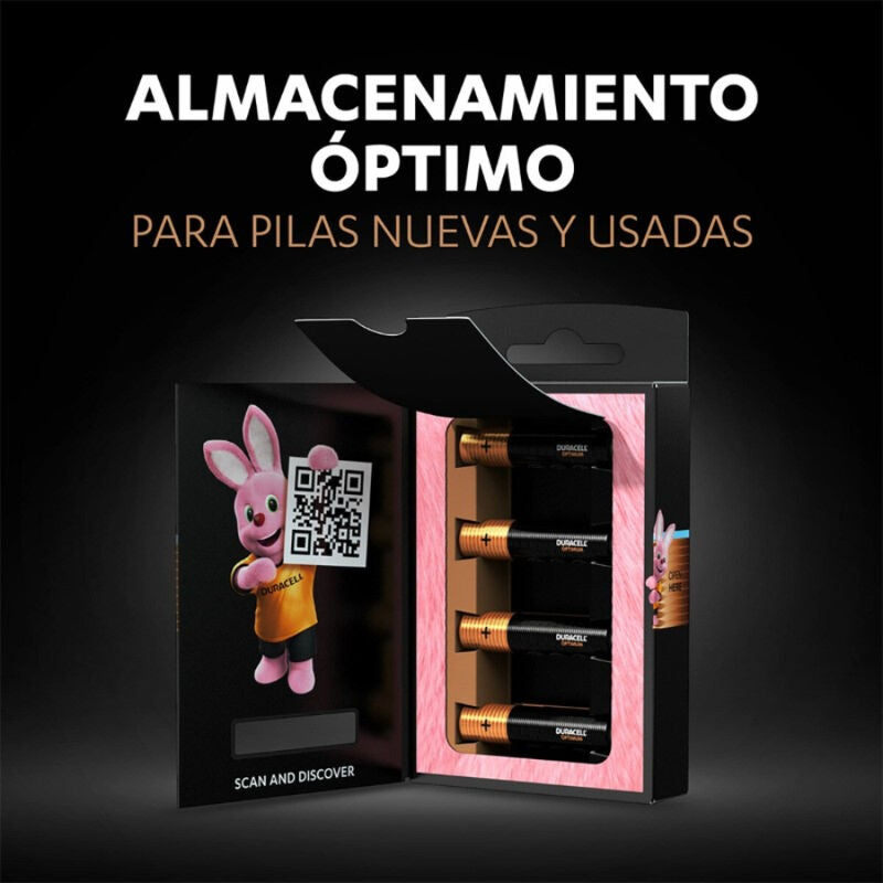 DURACELL - OPTIMUM 200 ALKALINE-BATTERIE AAA LR03 4 EINHEIT
