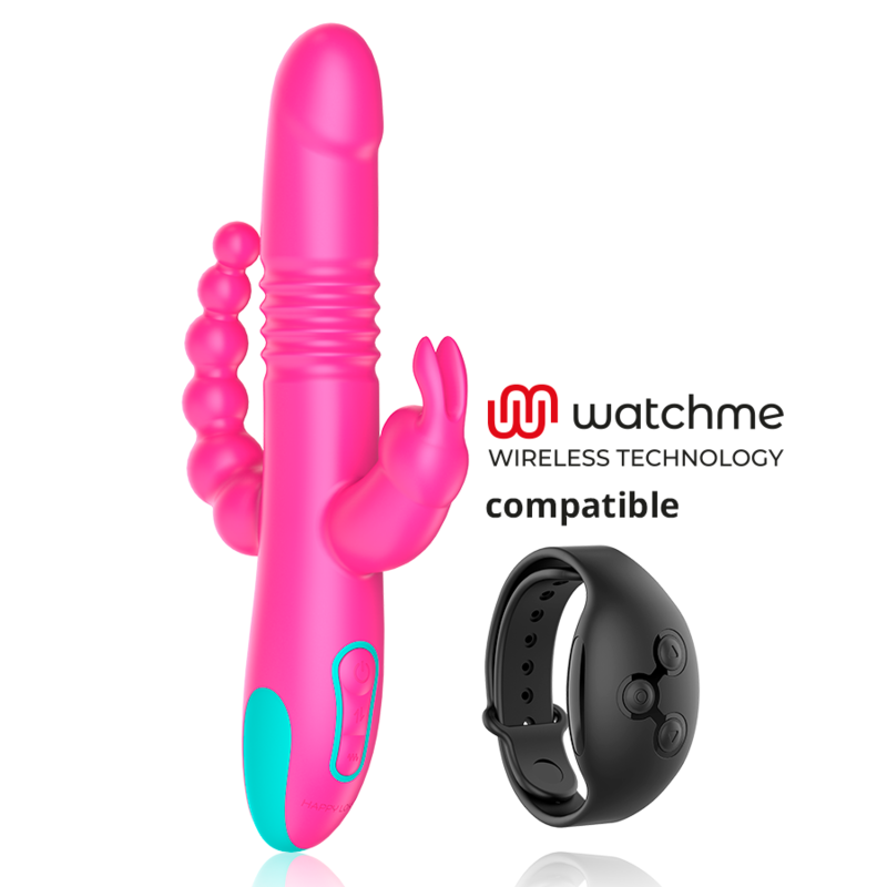 HAPPY LOKY – DONALD DREIFACHSTIMULATION: ANAL, G-PUNKT &amp; KLITORAL. KOMPATIBEL MIT WATCHME WIRELESS-TECHNOLOGIE