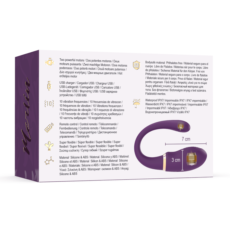 TREASURE - MERLIN DOPPEL-PAARVIBRATOR MIT FERNBEDIENUNG