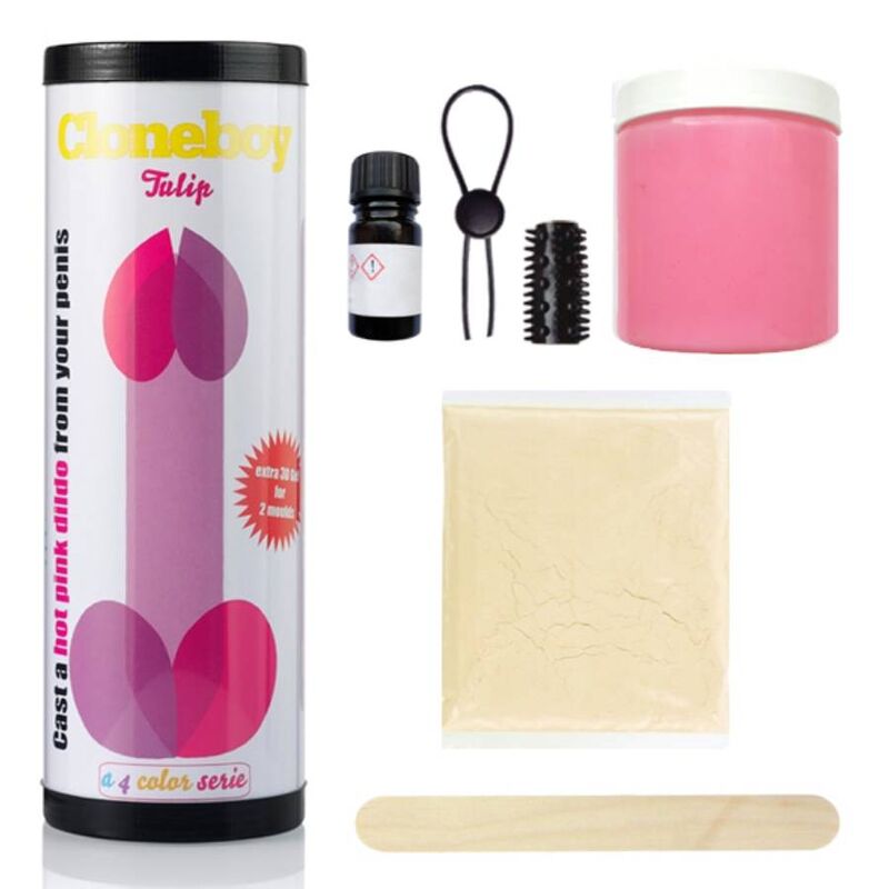 CLONEBOY - DILDO TULIP INTENSIV ROSA