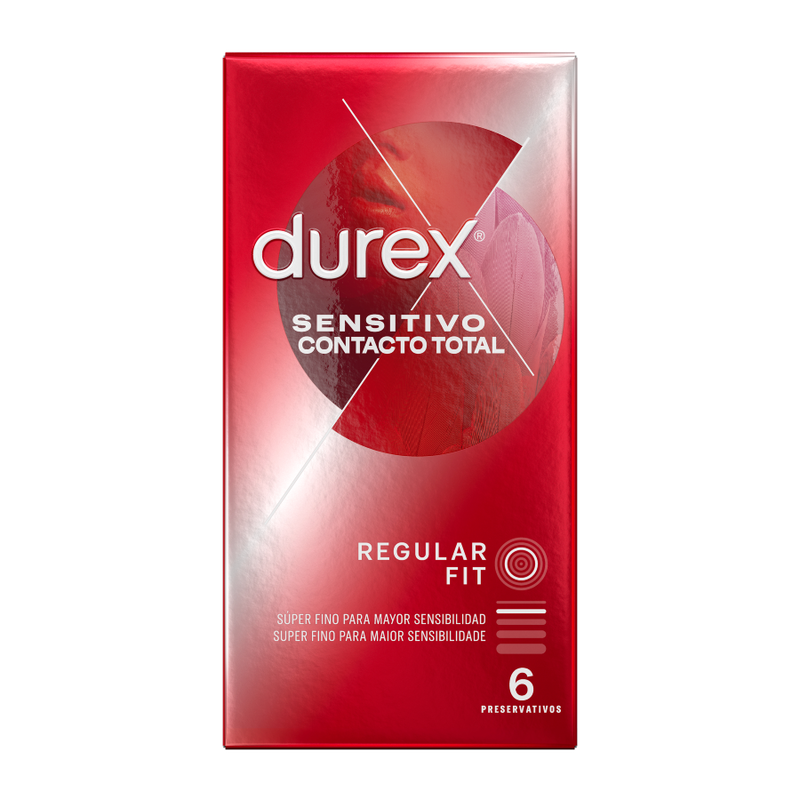 DUREX - SENSITIVE KONTAKT INSGESAMT 6 EINHEITEN