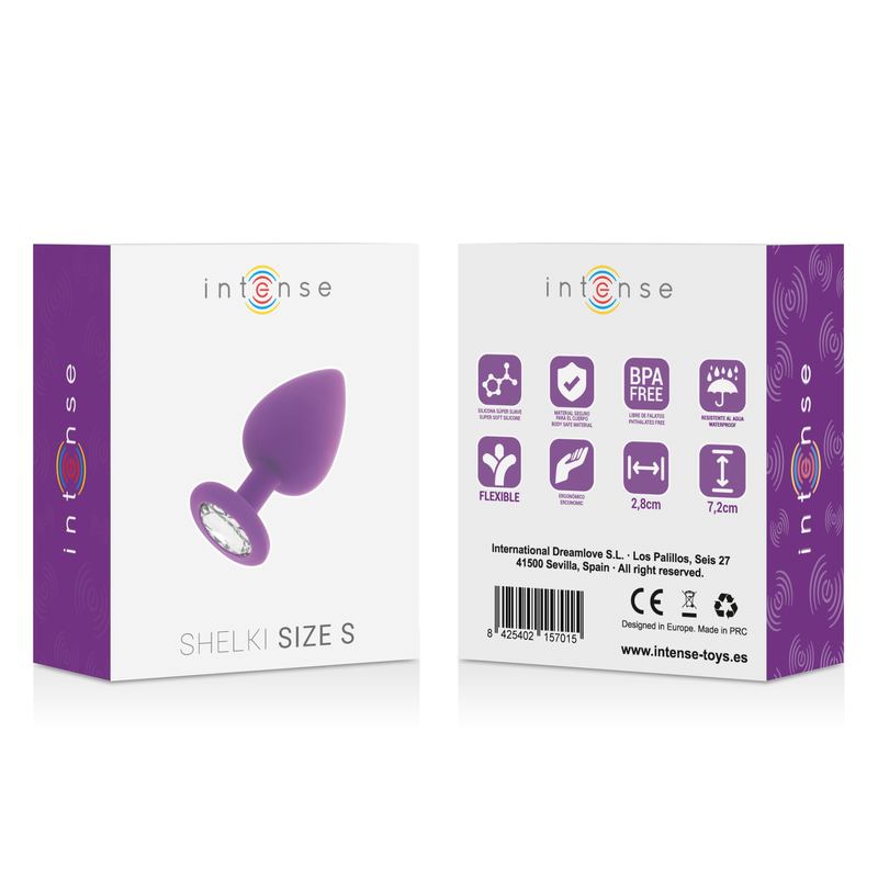 INTENSO - SHELKI S PLUG ANALE LILLA