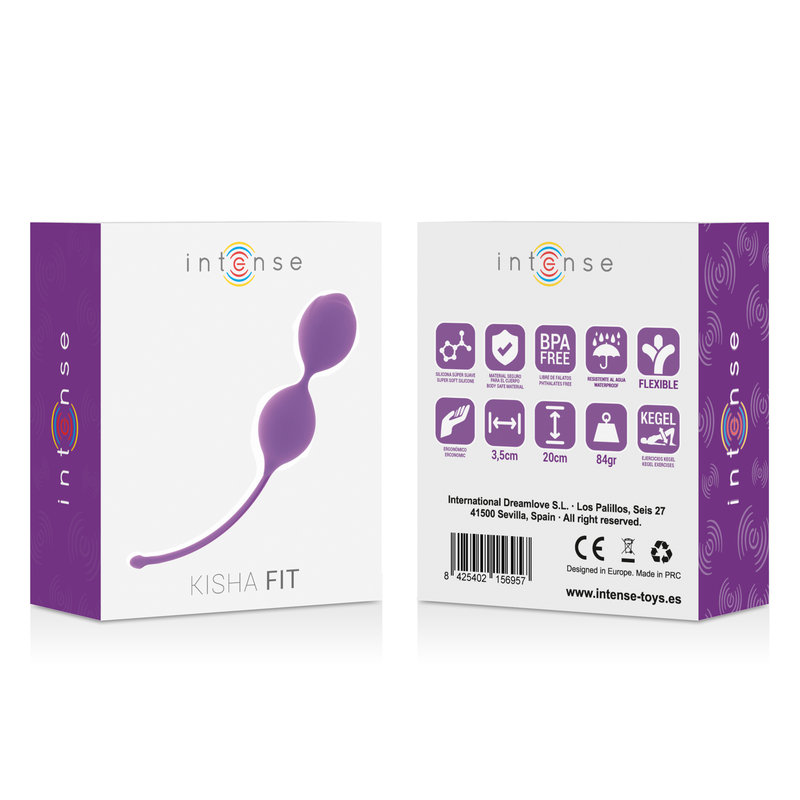 INTENSO - KISHA FIT SILICONE KEGEL LILLA
