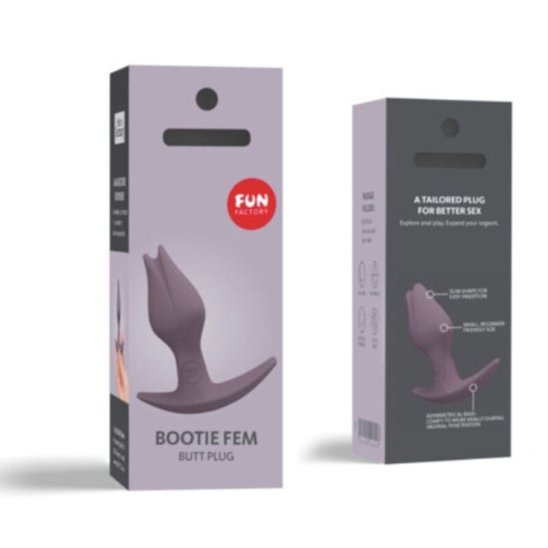 FUN FACTORY - BOOTIE FEM FEMMINA PLUG ANALE DARK TAUP