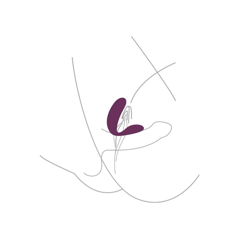 XOCOON - BOUND LOVE PAARVIBRATOR LILA