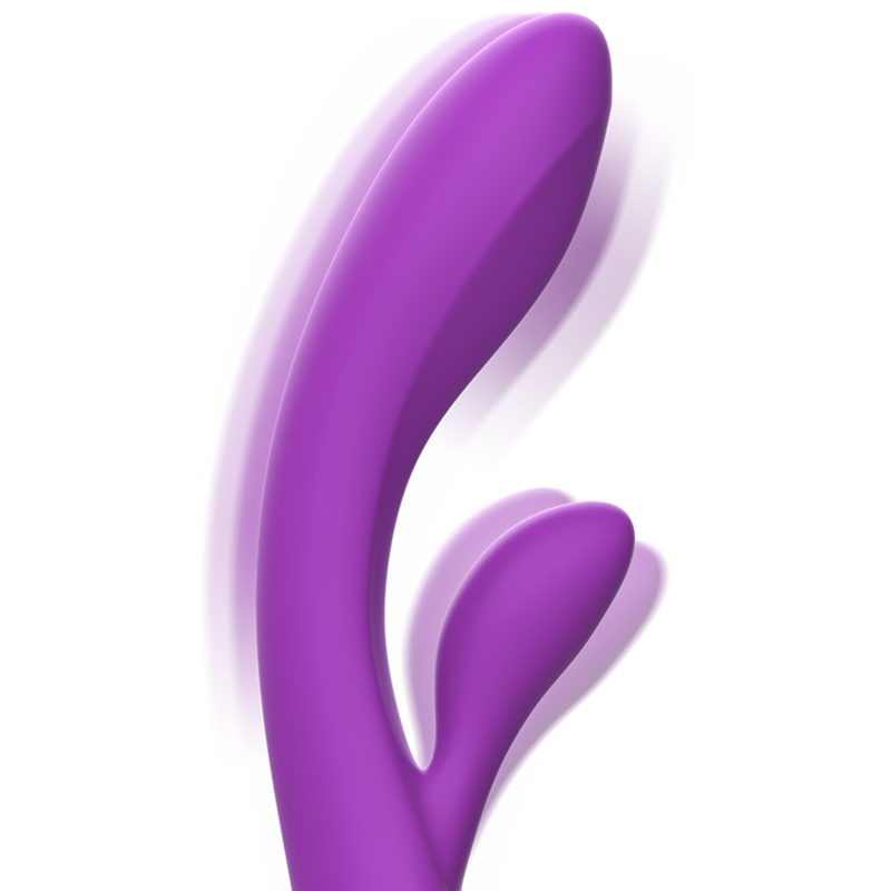 INTENSE - LUIGI RABBIT VIBRATOR FLÜSSIGSILIKON LILA
