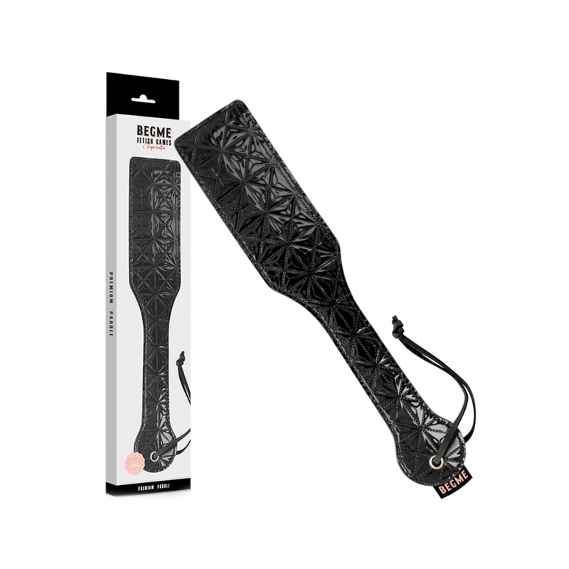 BEGME – BLACK EDITION PADDEL AUS VEGANEM LEDER