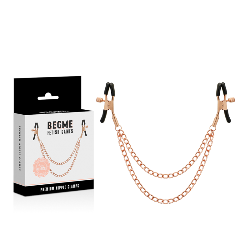 BEGME - BLACK EDITION PREMIUM-NIPPELKLAMMERN