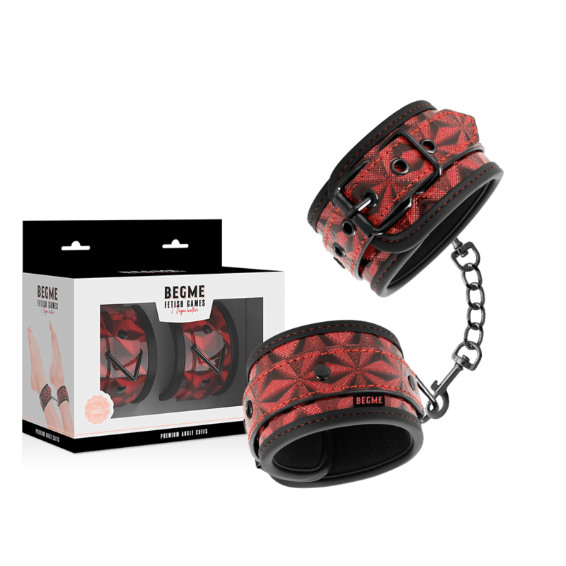 BEGME - RED EDITION POLSINI PREMIUM PER CAVIGLIA CON FODERA IN NEOPRENE