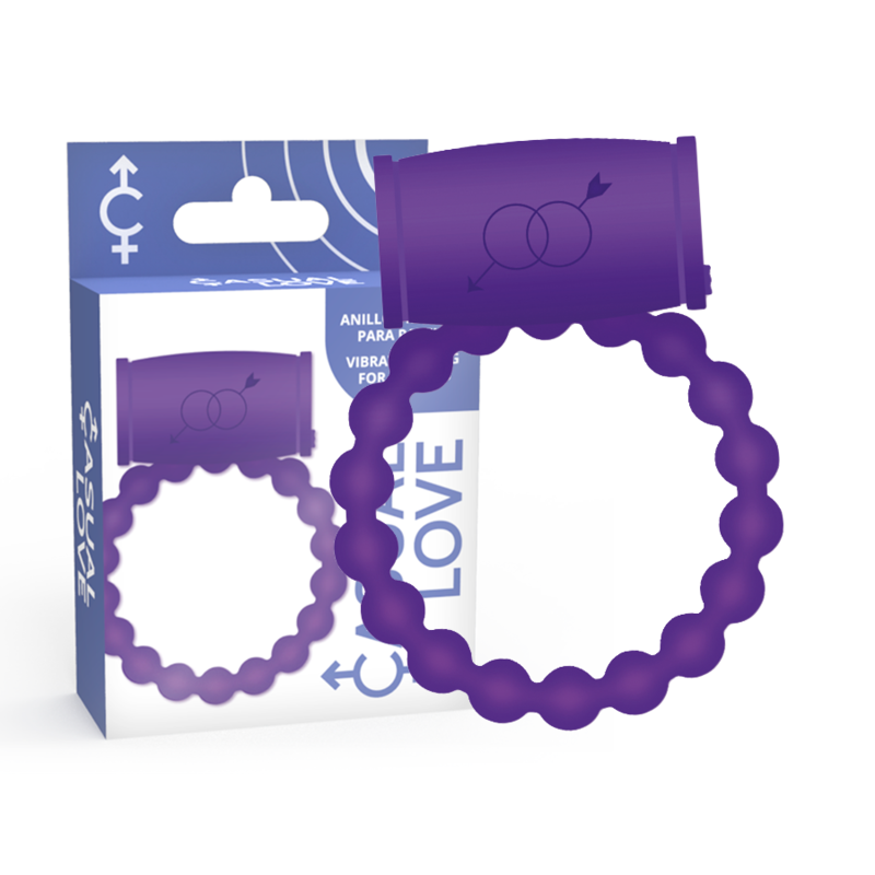 CASUAL LOVE - 25 ANELLI VIBRATORI PER COPPIE VIOLA