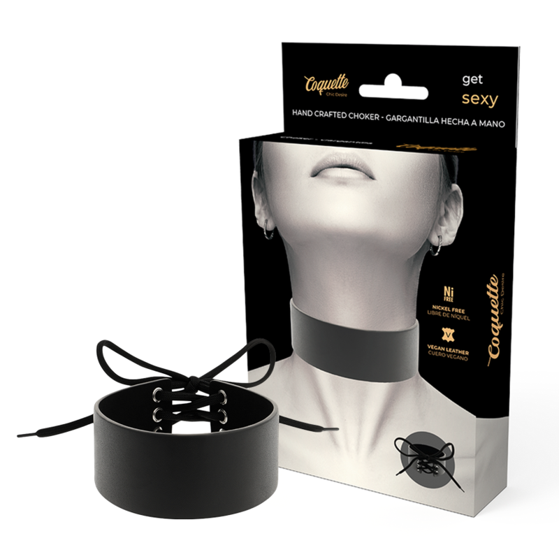COQUETTE CHIC DESIRE - COLLANA IN PELLE VEGANA