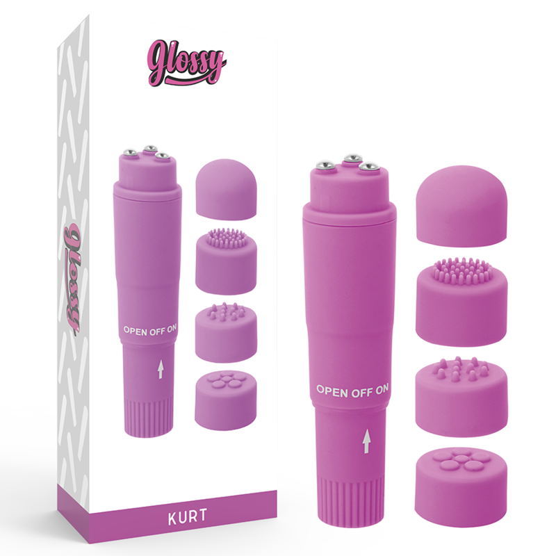 GLOSSY - KURT TASCHENMASSAGEGERÄT LILA
