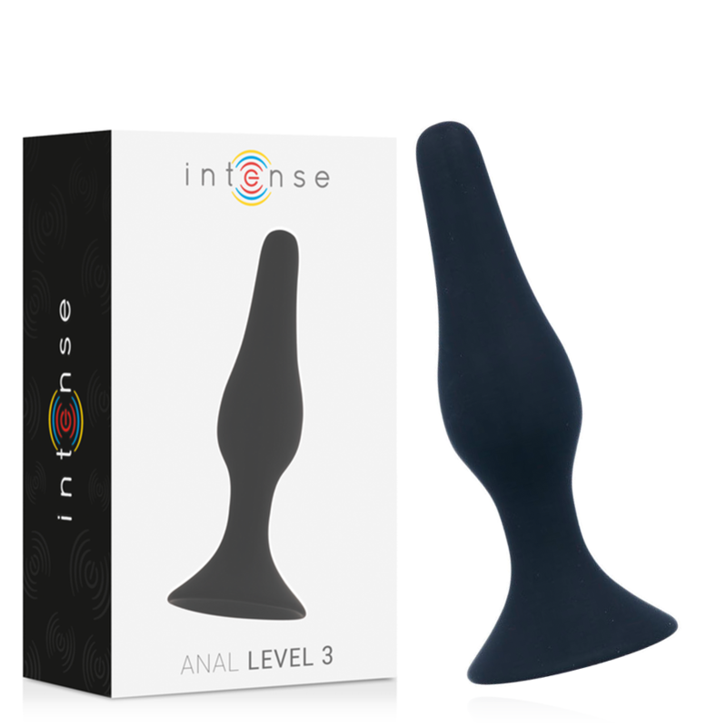 INTENSO - ANALE LIVELLO 3 12,5 CM NERO