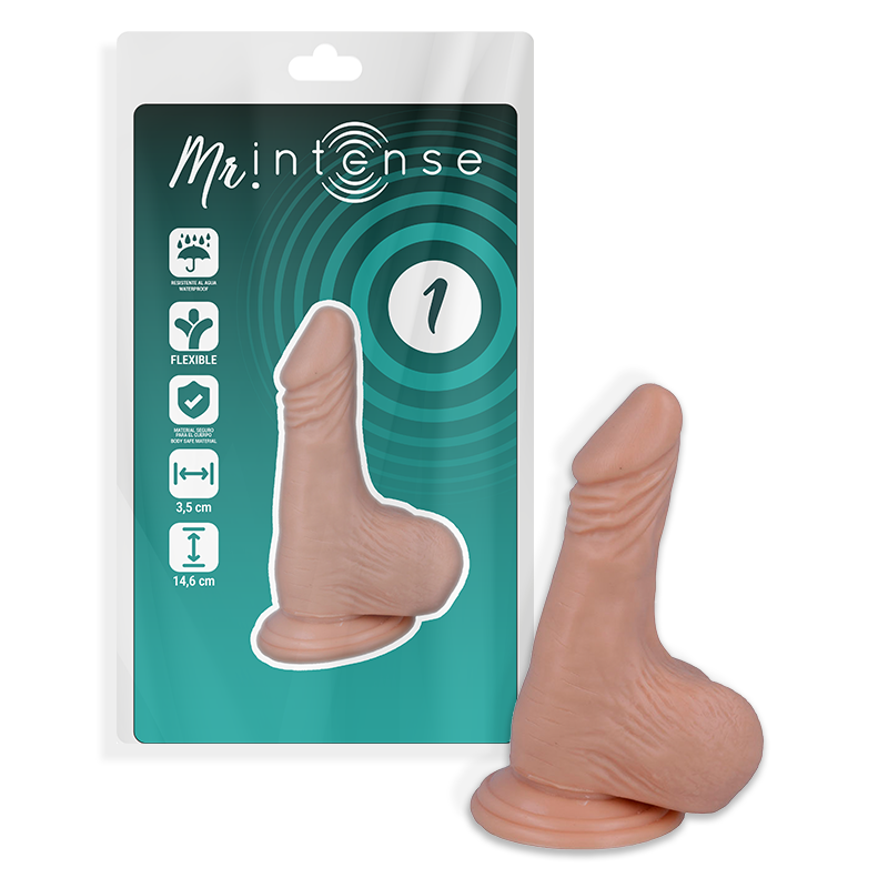 MR INTENSE - 1 CAZZO REALISTICO 14,6 CM -O- 3,5 CM