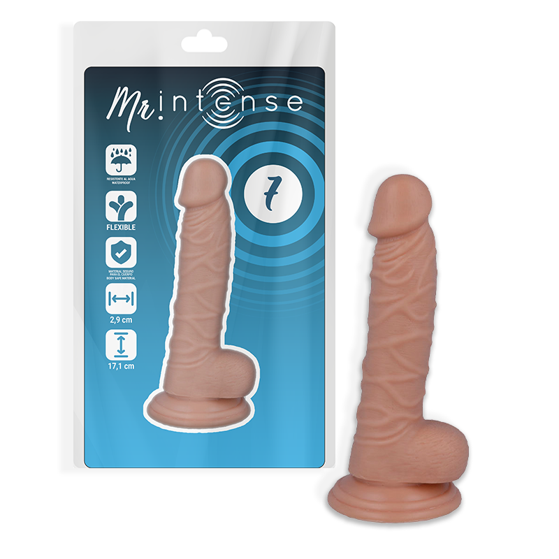 MR INTENSE - 7 CAZZI REALISTICI 17,1 CM -O- 2,9 CM