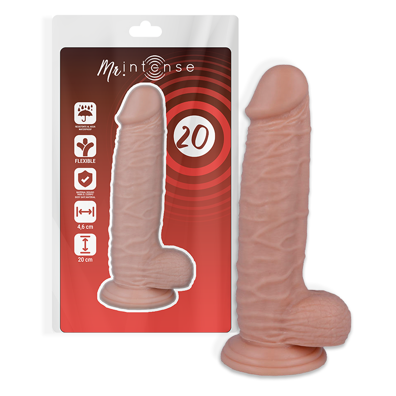 MR INTENSE - 20 CAZZI REALISTICI 20 CM -O- 4.6 CM