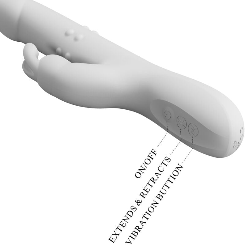 PRETTY LOVE - REESE VIBRATOR MIT SILBERROTATION